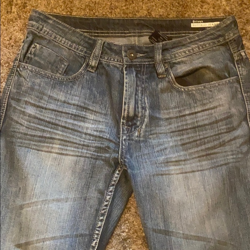 Buffalo David Bitton blue jeans - straight leg